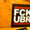 Aufkleber "FCK UBR"