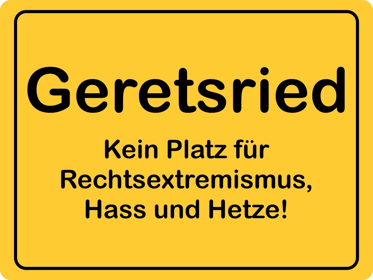 Geretsried - Kein Platz für Rechtsextremismus, Hass und Hetze!